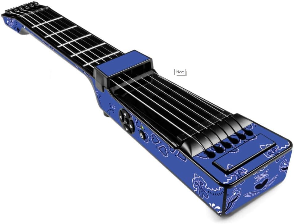 MightySkins Skin Compatible with Jamstik+ Portable SmartGuitar - Blue Bandana | Protective, Durable, and Unique Vinyl Decal wrap Cover | Easy to Apply, Remove, and Change Styles | Made in The USA
