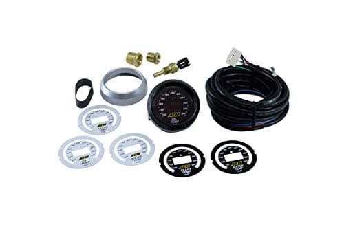 AEM 30-4402 100-300F Oil, Transmission or Water Temperature Gauge