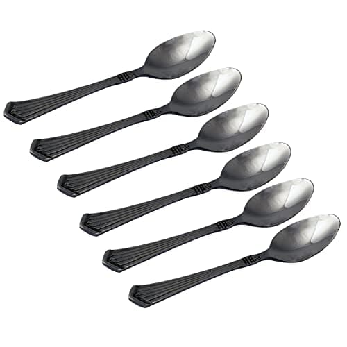 Kishco Symphony Stainless Steel Coffee Spoon Set - Pack of 6