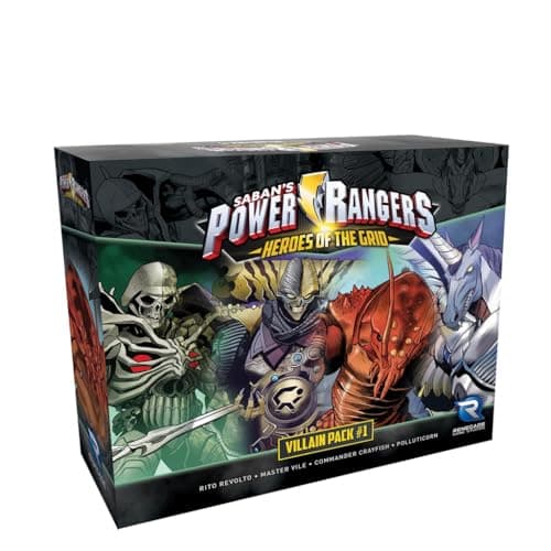 Renegade Game Studios Power Rangers: Heroes of The Grid Villain Pack #1, 2-6 Players, Ages 14+, 45-60 Minutes Playing Time