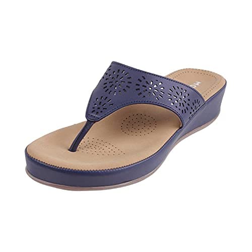 Mochi Womens Synthetic Blue Comfort (Size (8 UK (41 EU))