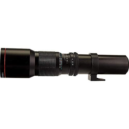 Vivitar Universal 500MM Preset Lens, Black, 14.6 x 5.1 x 3.6 inches