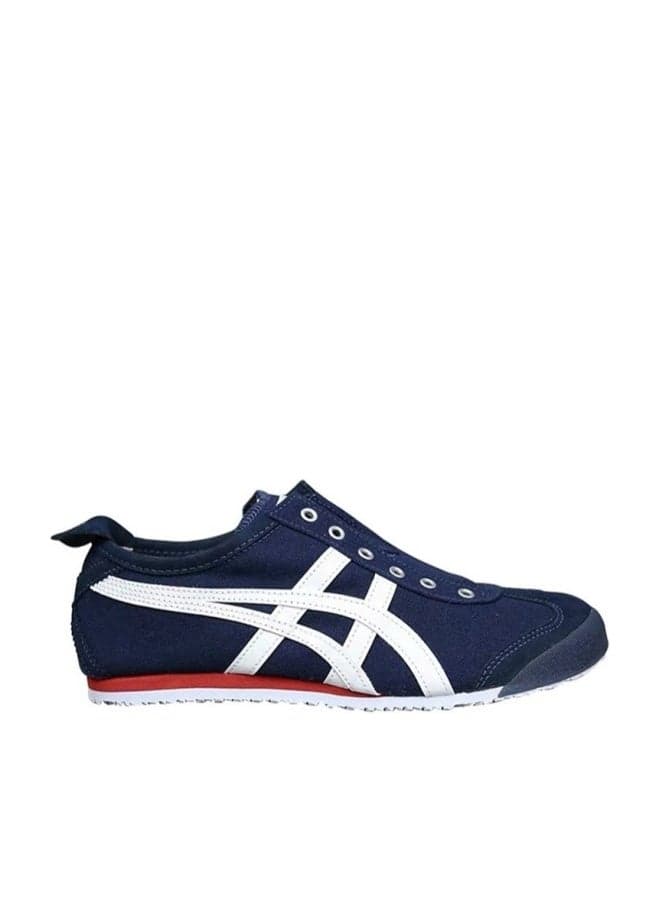 MEXICO 66 Slip-On Canvas Casual Athlesiure Shoes Navy/White