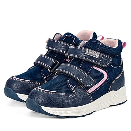 Orthopedic Shoes for Toddlers and Kids, High-top Corrective Sneakers for Boys and Girls with Arch and Ankle Support, Non-Slip Soles