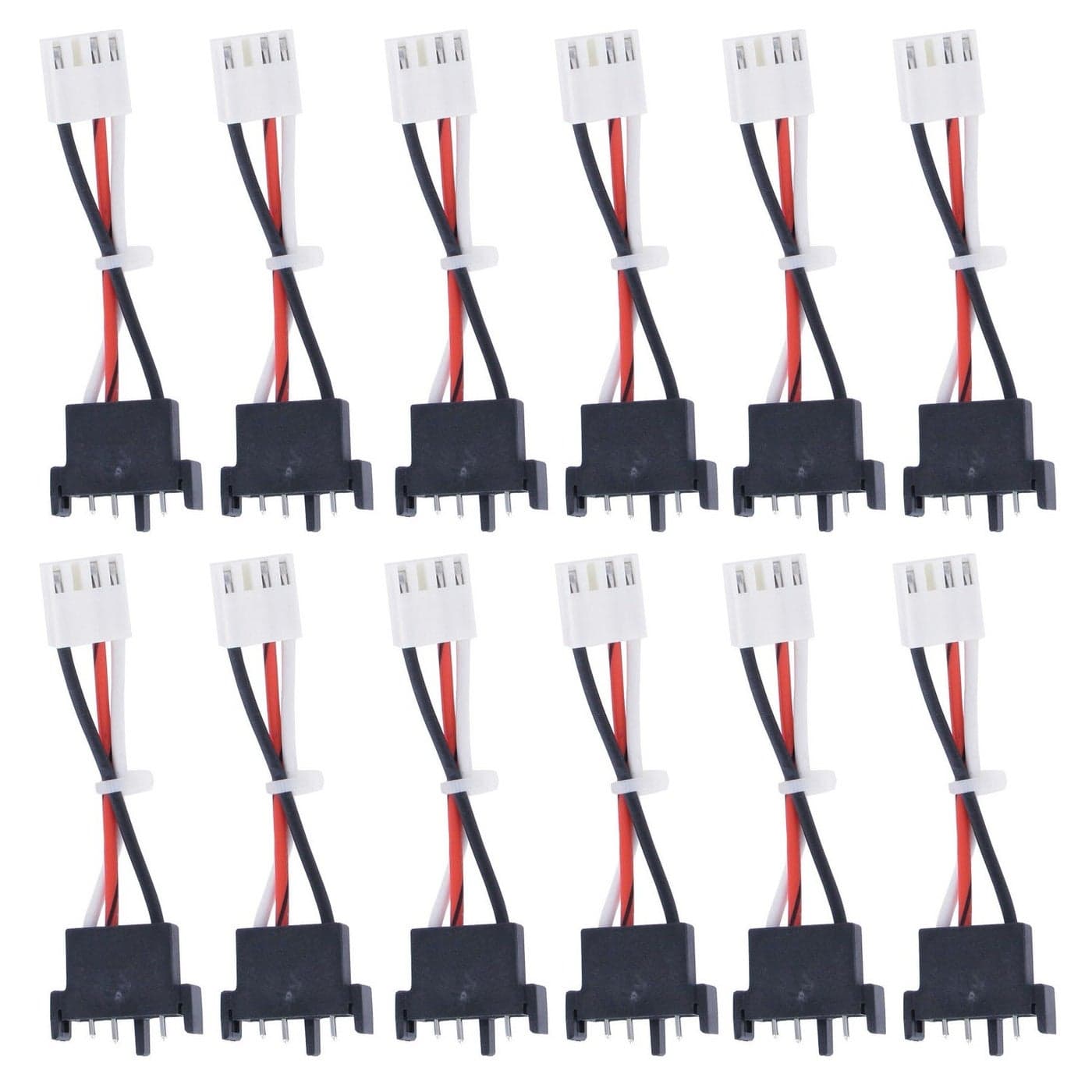 First Alert BRK ADF-12 BRK Smoke Alarm Adapter Plug for Firex Hardwire Smoke Alarms, White/Black, Pack of 12