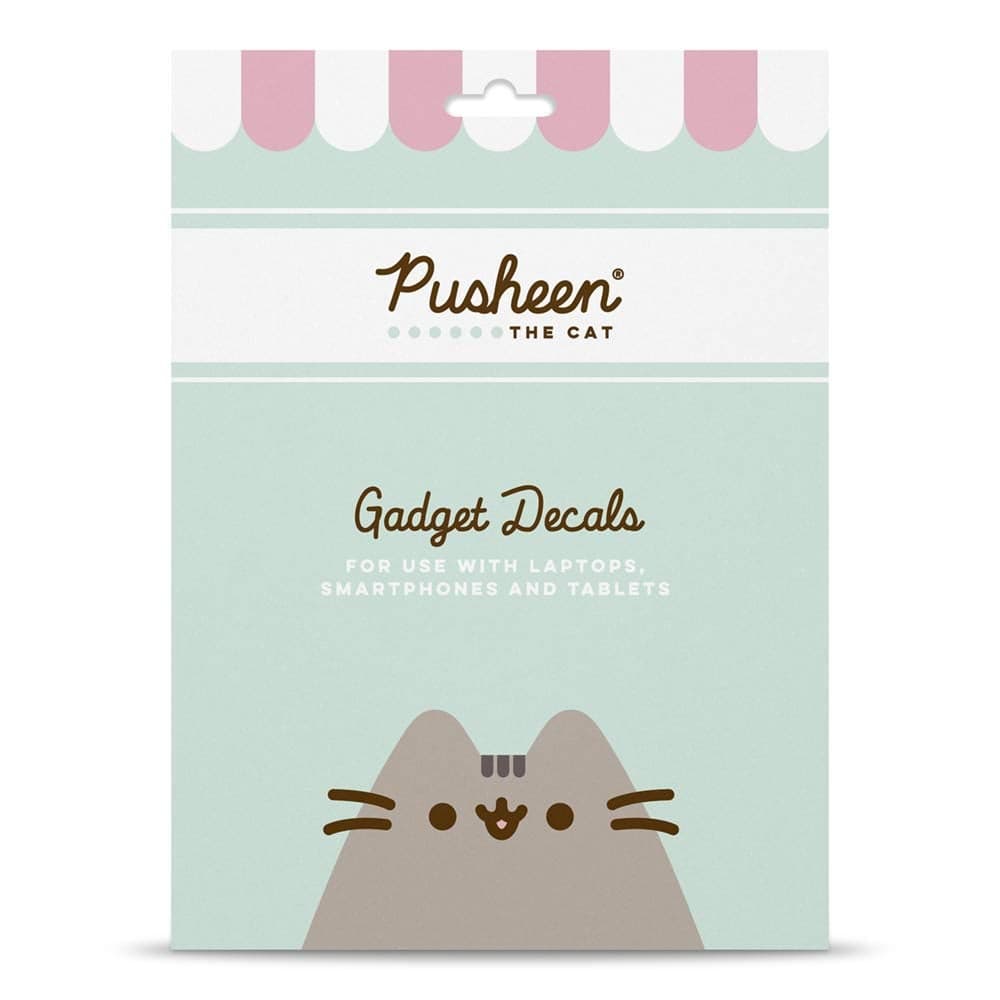 Grupo Erik Pusheen Stickers Gadget Decals Waterproof Removable Stickers Laptop Stickers Cute Stickers Stickers for Children Stickers for Adults Pusheen Gifts Pusheen Cat