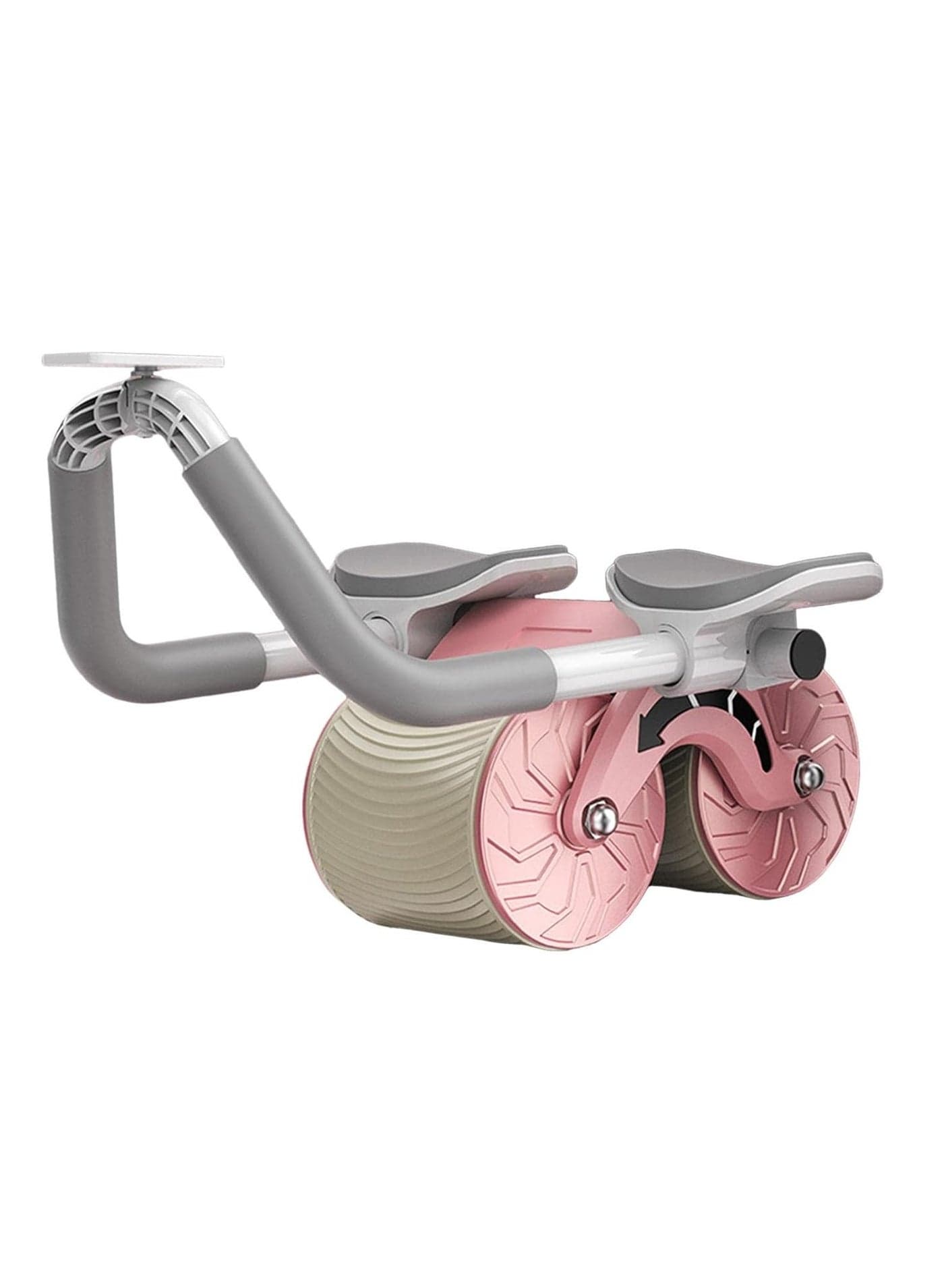 New with Display timer Ab Abdominal Exercise Roller Elbow Support, abs roller wheel core exercise equipment, Automatic Rebound Abdominal Wheel