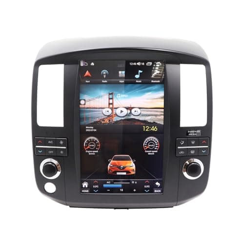 12.1 inch Car Radio for Nissan Navara Pathfinder R51 2008-2012 Android GPS Navigation IPS Touch Screen Support Wireless Carplay & Android Auto WiFi DSP 4G Multimedia Player Head Unit