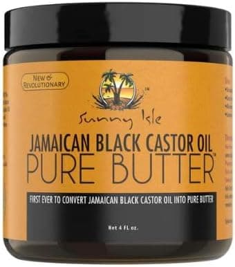 Sunny Islie Jamaican Black Castor Oil Pure Butter 118ml Natural Hair and Skin Moisturiser