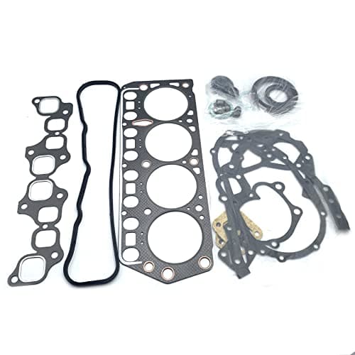 4Y Engine Overhaul Gasket Kit 04111-73046 50126000 Full Gasket Set Compatible for Toyota Hilux Crown Dyna Hiace 4Y Petrol 2.2L Engine