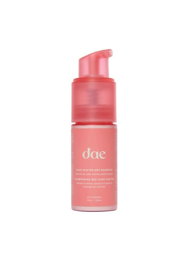 Fairy Duster Dry Shampoo Powder - Non-Aerosol Natural Ingredients, Absorbs Oil & Refreshes Roots