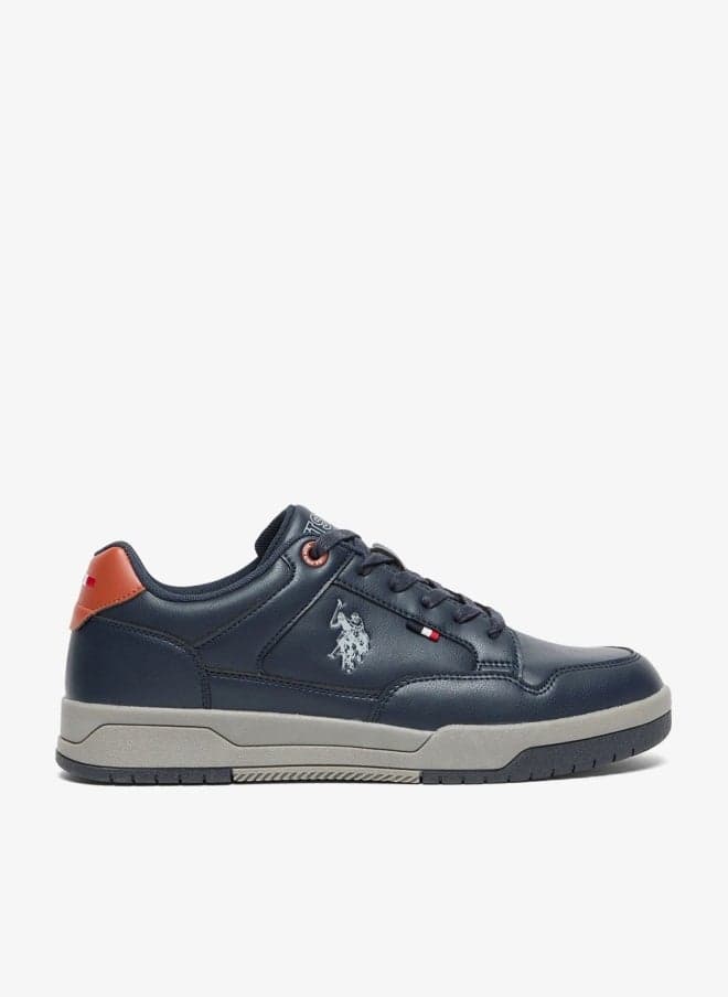 Men's Navy Casual Sneakers - Lightweight Shoes For Everyday Comfort and Stylish Sporty Look
