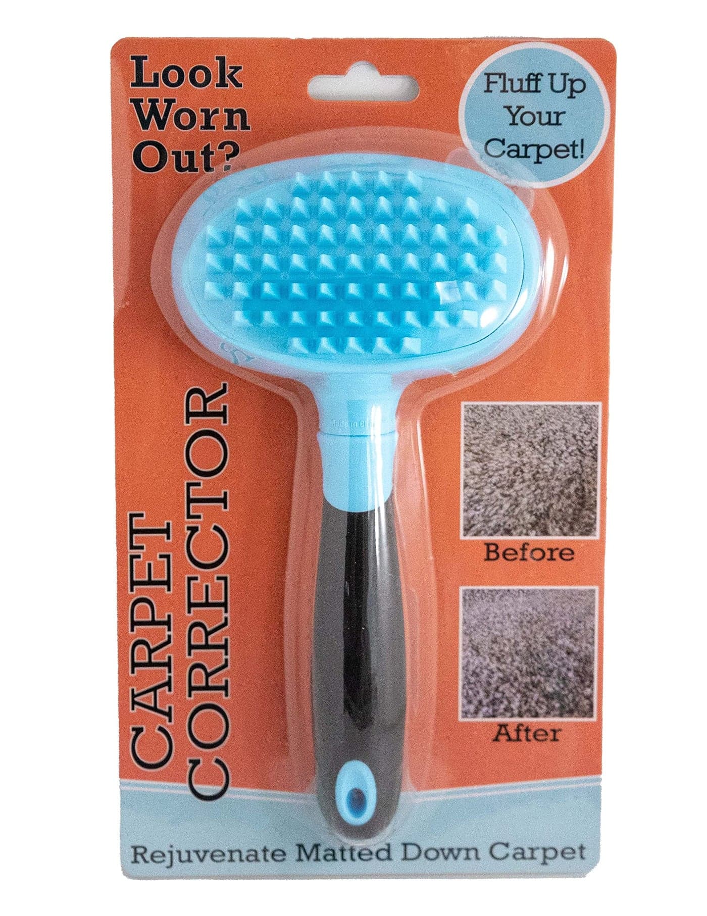 The Carpet Corrector Rejuvenate matted Down Carpet Great for Steps hallways and high Traffic Areas