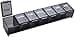 EZY DOSE Weekly 7Day Pill Organizer XLarge Vitamin and Medicine Box Spacious Compartments for Pills and Supplements Durable Black Design EasyOpen Lids Perfect for Home and Travel Use