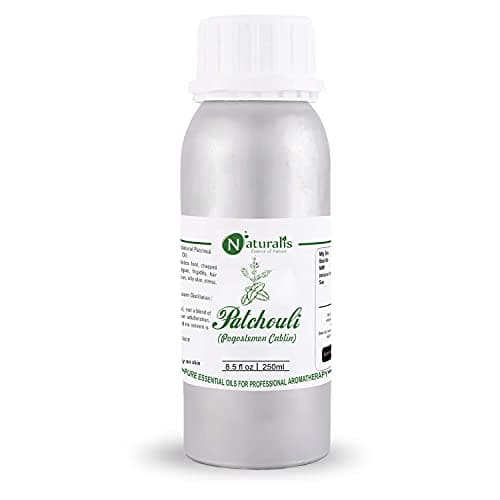 Naturalis Essence of Nature Patchouli Essential Oil Undiluted Pure and Natural Therapeutic grade for Skin Care, Hair Care and Aromatherapy - 250ml