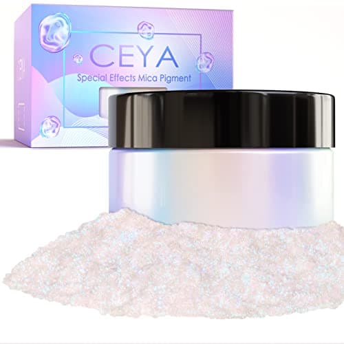 Ceya Chameleon Mica Powder 18oz 50g Midnight Dream Chrome Nail Powder Cosmetic Grade Pearlescent Effect Color Shift Pigment for Epoxy Resin Makeup Nail Polish Soap DyeCandle MakingSlimePaint