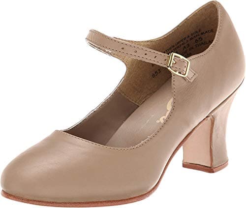 Capezio Women's Manhattan, Caramel, 8.5 M US
