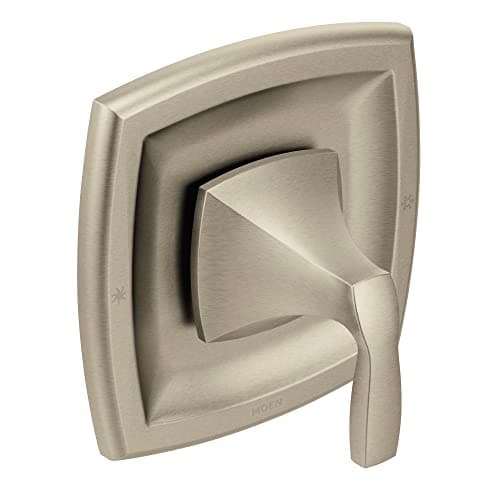 Moen Voss Brushed Nickel 1-Handle Moentrol Pressure Balancing Valve Trim Kit with Volume Control, Valve Required T3691BN