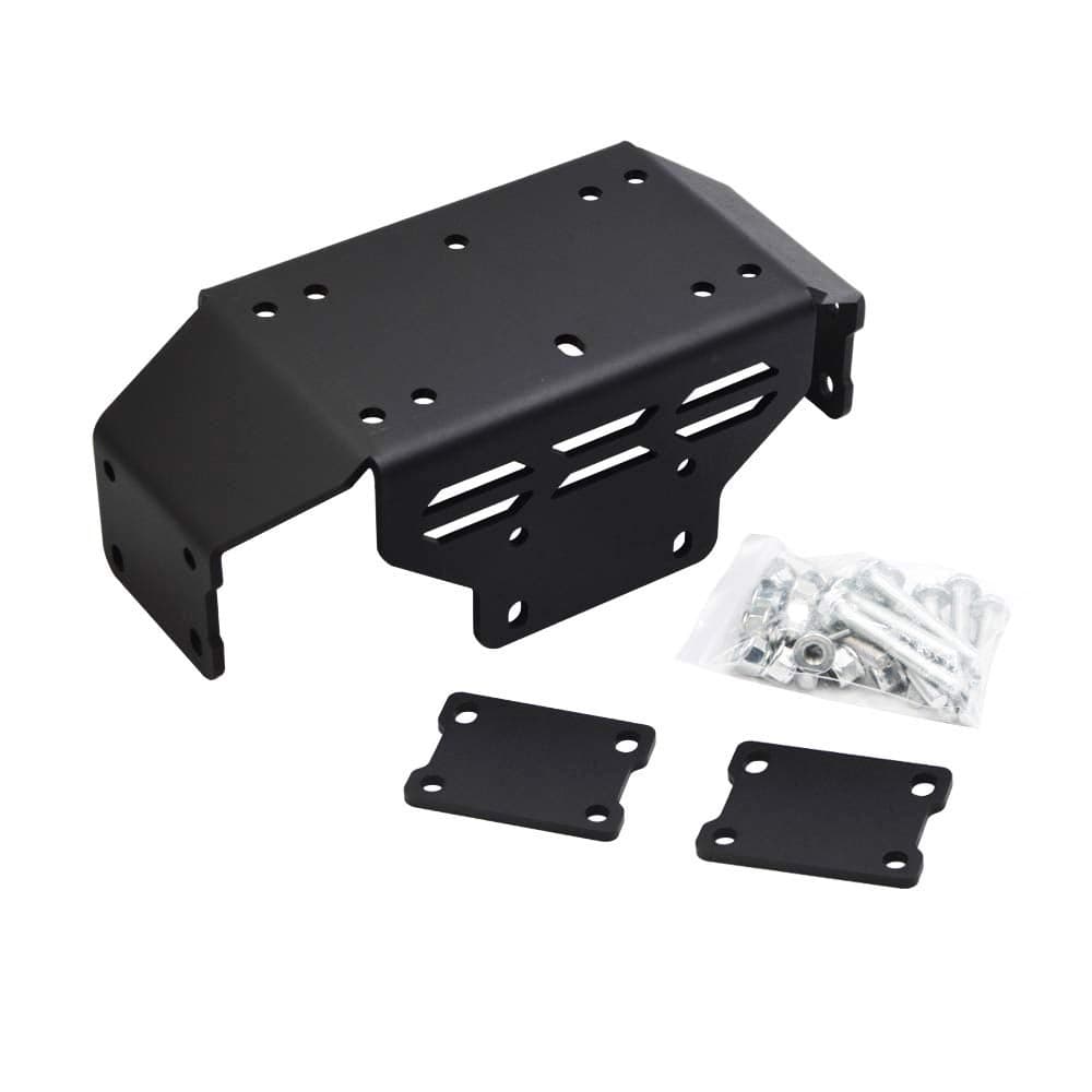 Dasen Winch Mounting Bracket Plate Kit Compatible with Honda Pioneer 500 20152023 2025 fit Pioneer 520 20212023 2025