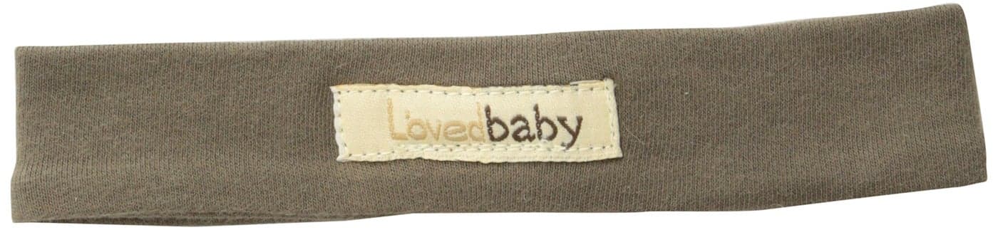L'ovedbaby Baby-Girls Newborn Organic Headband, Bark, 0-6 Months