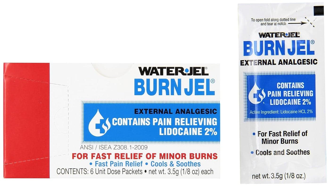 Water Jel 2421 WaterJel Unit Dose Burn Gel 35 gm Packet Pack of 6