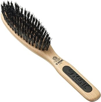 Kent Natural Shine Narrow Grooming Pure Bristle Brush