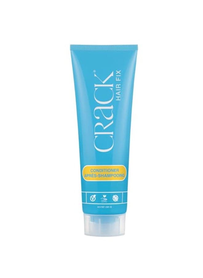 Crack HAIR FIX Conditioner with Twist Bottle Intense Hydration Frizz Control Strengthens Detangles Restores Shine SulfateFree Vegan CrueltyFree Made in USA 85 Oz
