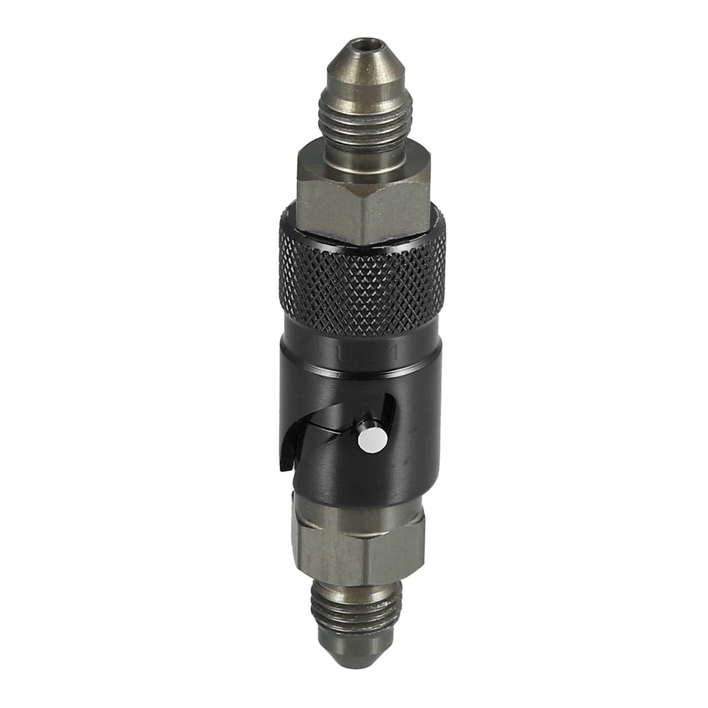 X AUTOHAUX AN3 3AN Car Motorcycle Quick Release Disconnect Dry Break Coupling Fitting Connector for Brake Hose Black
