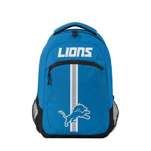FOCO Detroit Lions NFL Alternate Color Action Backpack - Blue