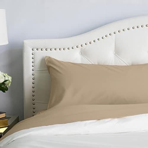 PeachSkinSheets Cooling Bed Sheets for Hot Sleepers - Ultra-Soft Breathable Peachskin Performance Fabric™, Moisture-Wicking, Deep Pocket Sheet Set, Oeko-TEX®, (Queen Size, Light Mocha)
