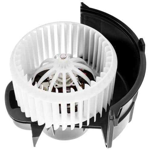 SCITOO AC Heater Blower Motor w/Fan HVAC Blower Motor fit for 2007-2015 for Audi Q7/2003-2010 for Porsche Cayenne/2004-2010 for Volkswagen for Touareg Front
