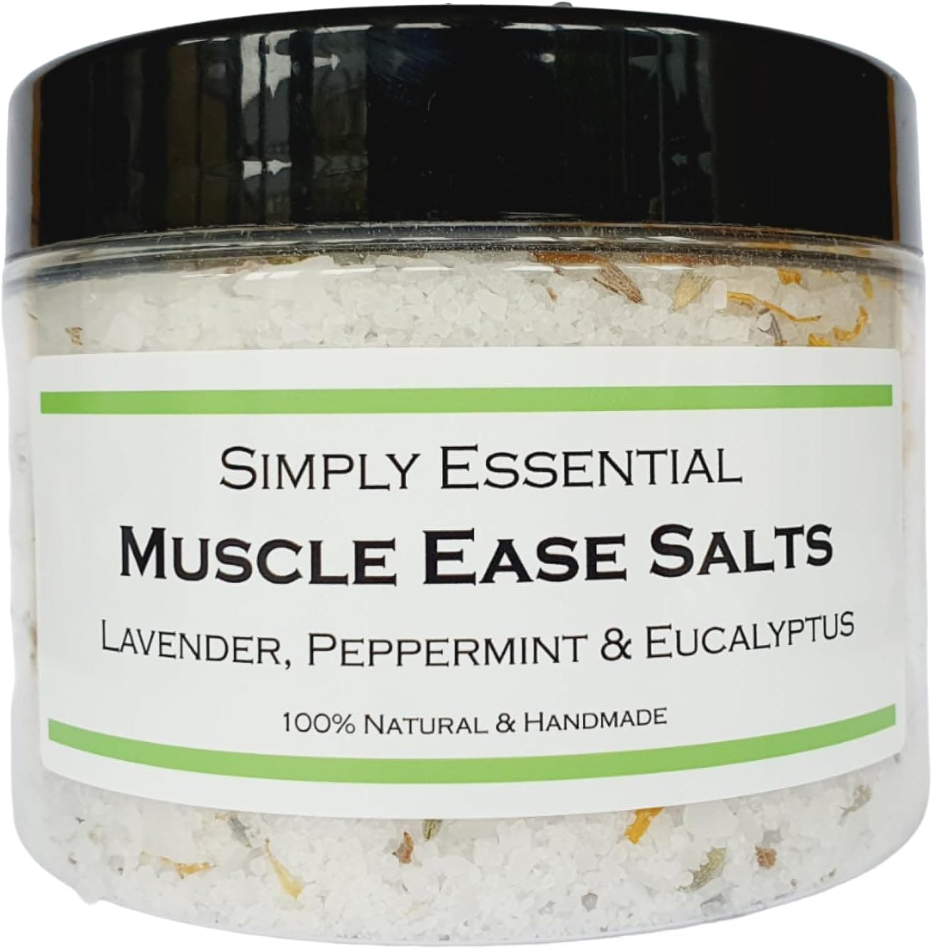 Muscle Ease Bath Salts Soak with Lavender Peppermint Eucalyptus 500g