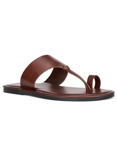 Bata Stark Tr Pln Men's Maroon Sandals - 11 UK (8715155)
