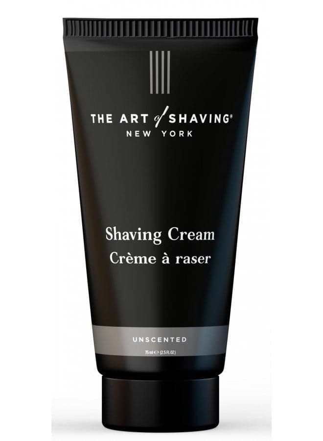 The Art of Shaving Shaving Cream for Men - Shaving Cream Mens Beard Care, Protects Against Irritation and Razor Burn, Clinically Tested for Sensitive Skin, Unscented, 2.5 Fl Oz