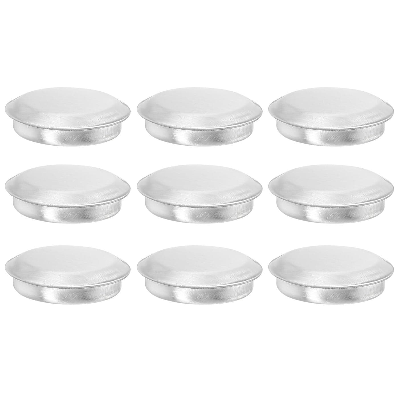 PATIKIL 1127mm Kitchen Sink Hole 9 Pcs Stainless Steel Faucet Hole Cover Kitchen Sink Tap Hole Cover Plate Stopper Covers Metal Sink Hole Plug