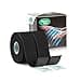 VetkinTape Veterinary Kinesiology Tape Tape for Horses Dogs Equine Canine Kinesiotape Latex Free and Quality Mark Certified Ktape 12 inch Pack of 2 Rolls Black