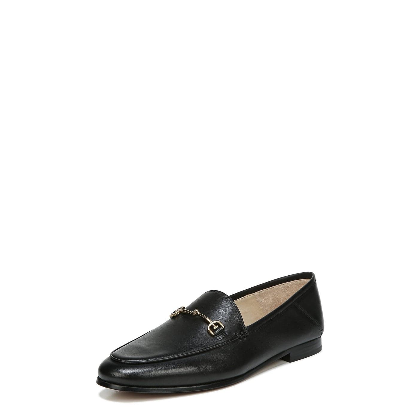 Sam Edelman Womens Loraine Loafer Black Leather 6