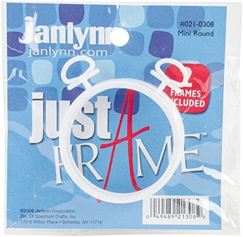 Just A Frame - Round White Frames (Set of 2)