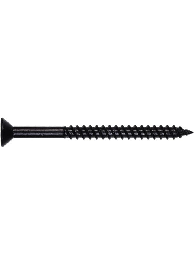 The Hillman Group 39242 8 x 2-Inch Flat Head Phillips Twin Thread Cabinet Screw, 100-Pack, Black