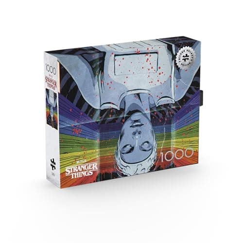 Buffalo Games 1000 Piece Stranger Things Silver Select The Nina Project Jigsaw Puzzle Challenging and Colorful Puzzle for Adults Precision Cut Pieces Beautiful Artwork and Hours of Relaxing Fun