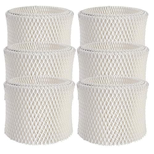 ITidyHome 6-Pack Humidifier Wicking Filters Replacement Compatible for Honeywell HAC-504, HAC-504AW, HCM-350, HCM-300T, HCM-600, HCM-710, HCM-315T Series Humidifiers