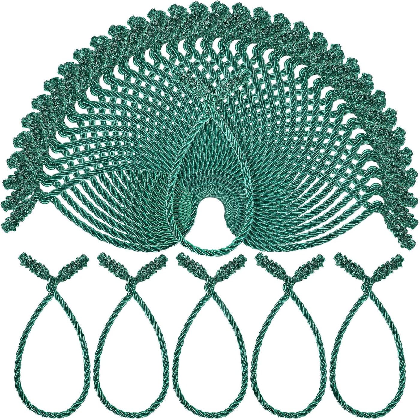 Christmas Decorative Twist Ties Reusable Banister Ties for Garland Home Party Decoration 161 Inch 30 Pieces