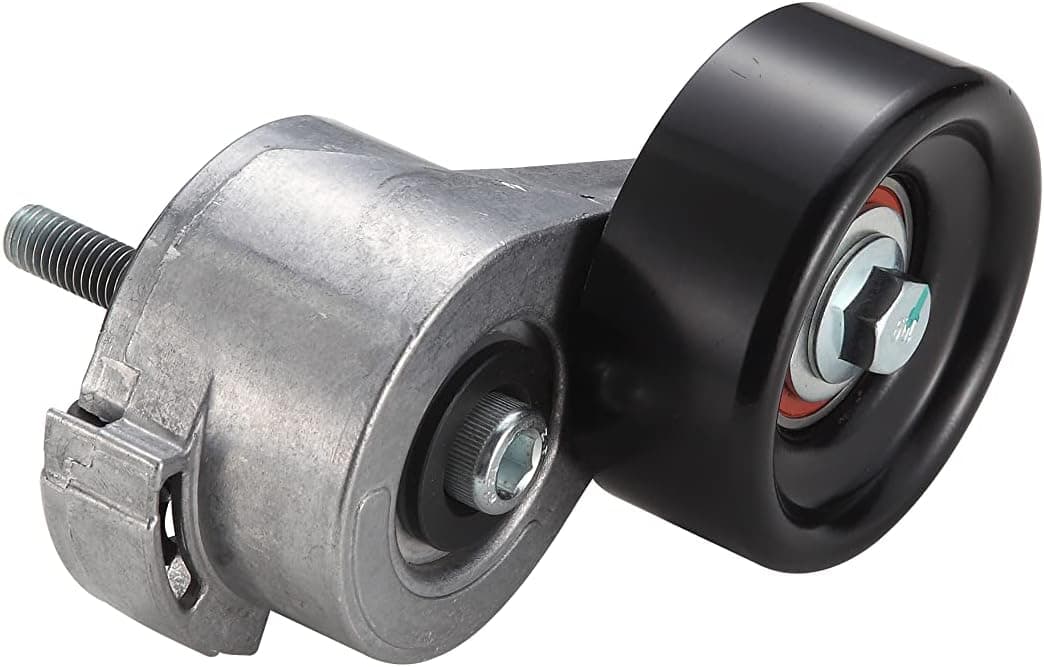 binopoly 38114 Drive Belt Tensioner Assembly With Pulley for Ford and Mazda Vehicles
