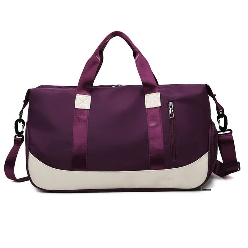 FURN ASPIRE cotton blend 22 Cms Gym Bag(Cross Body Gym Bag-V_Purple)
