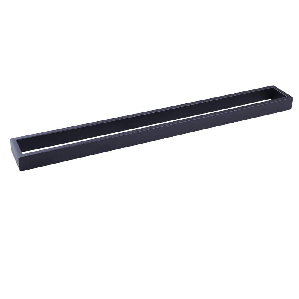 GERZWY Matte Black 36Inch Bathroom Towel Bar SUS 304 Stainless Steel Bath Towel Bar Modern Style Wall Mount HG17703BK