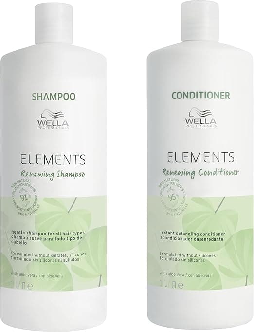 Wella Professionals Elements Professional Haircare Nourishing Without Sulfates and Silicones For All Hair Types Shampoo