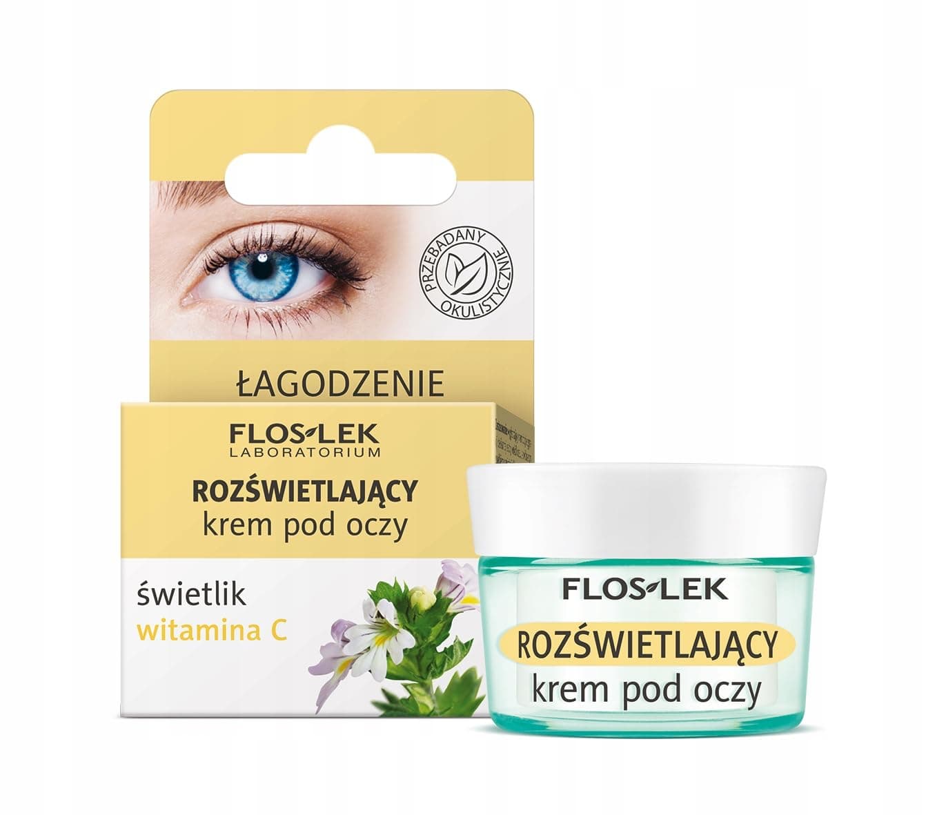 FLOSLEK Eye Cream with Eyebright And Vitamin C 15 ml
