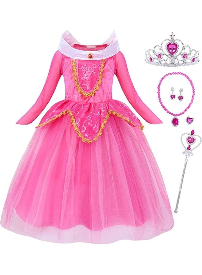 Princess Dress Set for Party Size 140cm