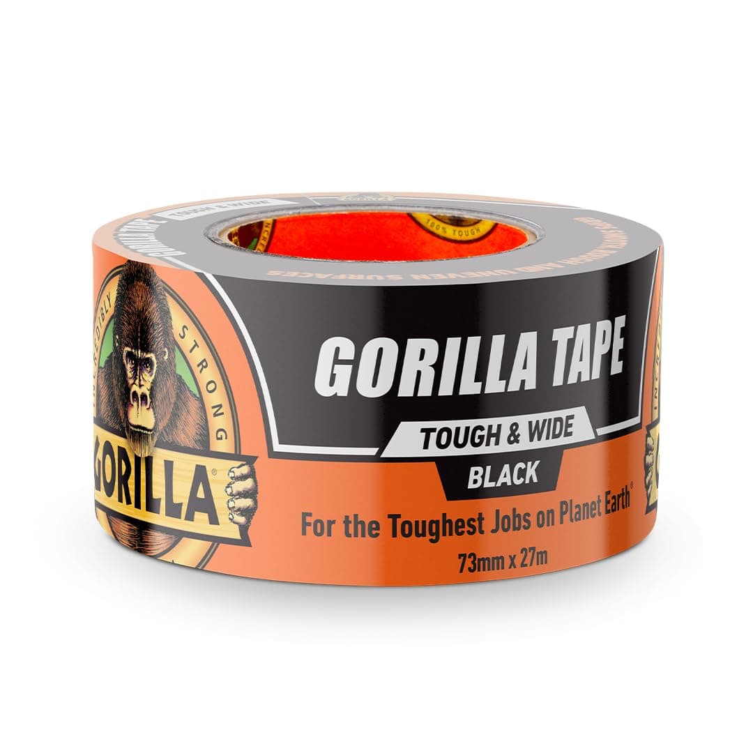 Gorilla 6003001 Tough Wide Duct Tape 30yd Black