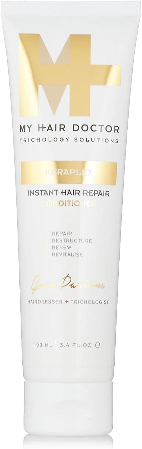 My Hair Doctor Keraplex Instant Repair Conditioner 100ml Deep Conditioning Hair Treatment With Castor Oil Keratin Conditioner For Coloured Hair Damaged Hair Keratin Treatment